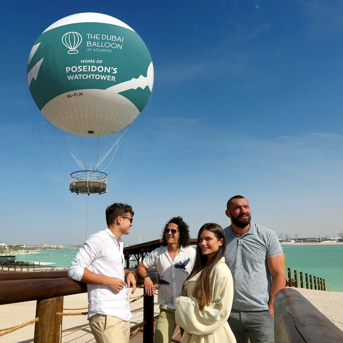 Dubai Atlantis Balloon Ride | Sky-High Views Over The Palm
